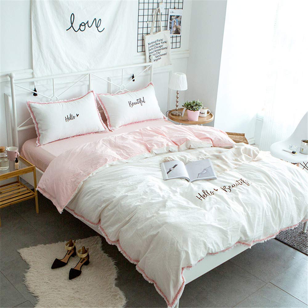 Amazon｜布団カバー シングル 4点セット 寝具カバーセット綿布団カバー